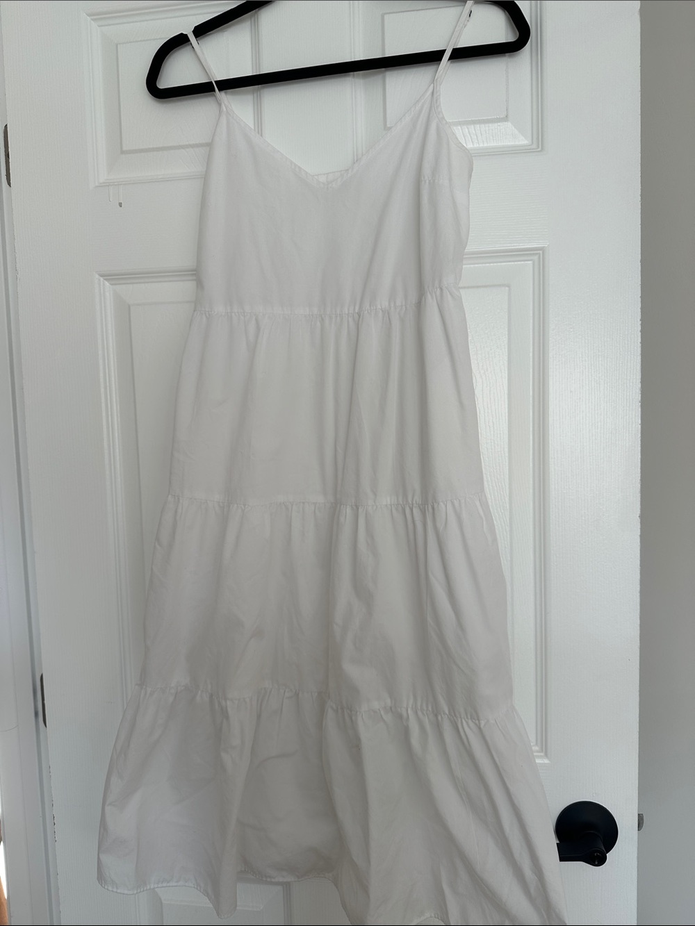 Abercrombie & Fitch White Tiered Sundress for Girls